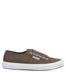 SUPERGA Herren Low Sneakers & Tennisschuhe Farbe Milit�rgr�n Gr��e 5