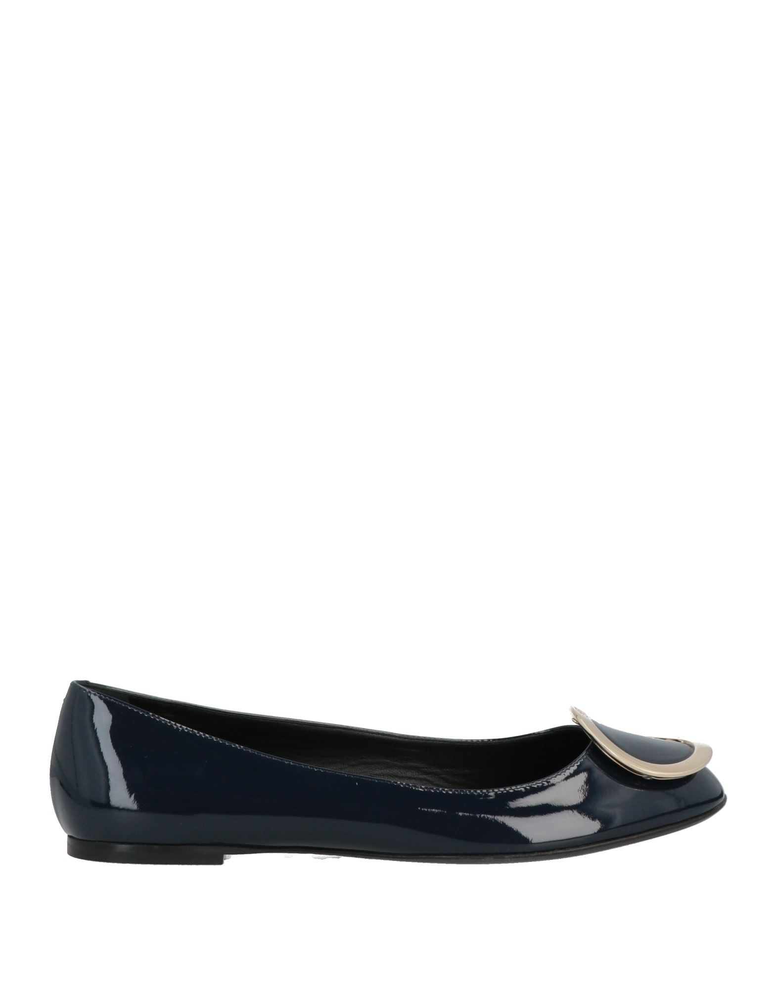 Roger Vivier Ballet Flats In Dark Blue