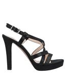 L�AMOUR Damen Sandale Farbe Schwarz Gr��e 13