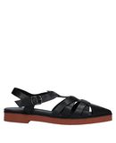 ALYSI Damen Sandale Farbe Schwarz Gr��e 11