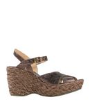 GIANNI BARBATO Damen Sandale Farbe Bronze Gr��e 12