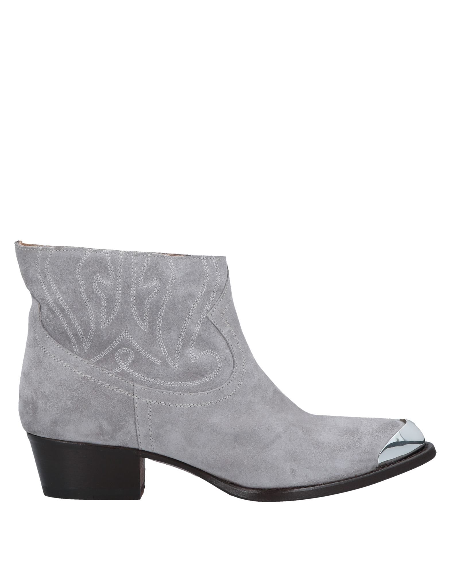 pale grey ankle boots