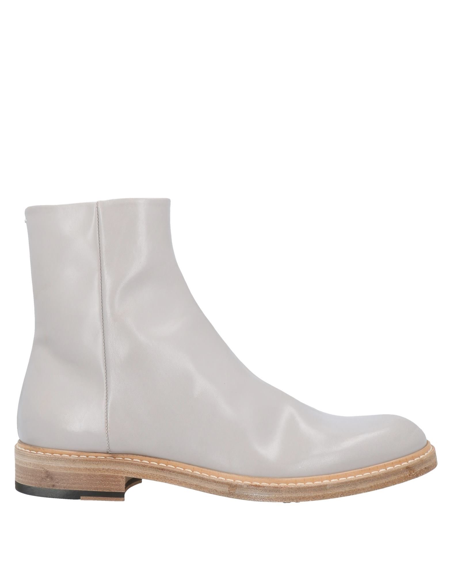 Maison Margiela Ankle Boots In Light Grey