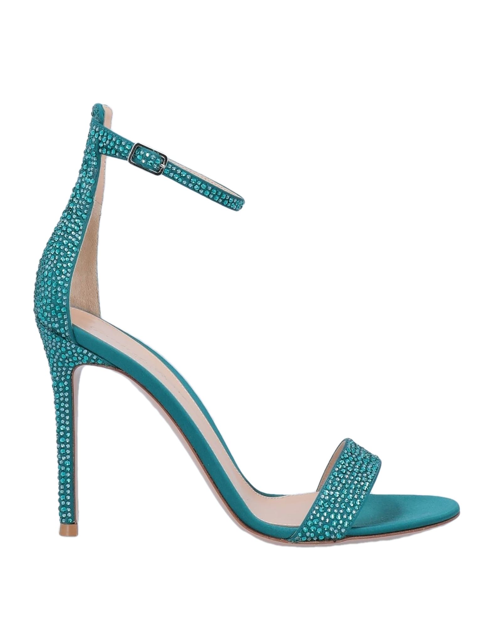 Gianvito Rossi Sandals In Deep Jade