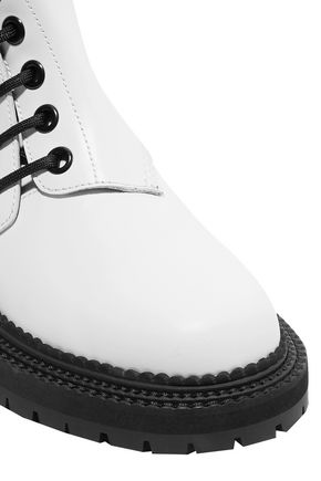 burberry boots white