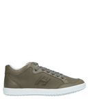 HOGAN Herren Low Sneakers & Tennisschuhe Farbe Milit�rgr�n Gr��e 9