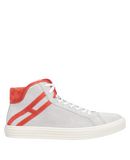 HOGAN REBEL Herren High Sneakers & Tennisschuhe Farbe Hellgrau Gr��e 8