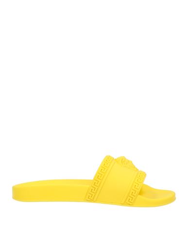 Versace Man Sandals Yellow Size 12 Rubber