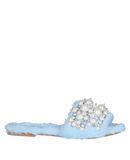 JEFFREY CAMPBELL Damen Hausschuh Farbe Himmelblau Gr��e 5