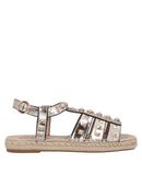 LIU ?JO Damen Sandale Farbe Platin Gr��e 7