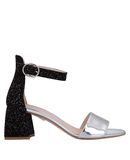 PREZIOSO Damen Sandale Farbe Silber Gr��e 13