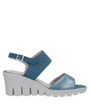 COMART Damen Sandale Farbe Taubenblau Gre 13