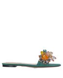 CHARLOTTE OLYMPIA Damen Sandale Farbe Petroleum Gre 3