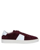 SANTONI Herren Low Sneakers & Tennisschuhe Farbe Pflaume Gre 5