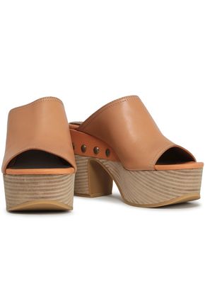 see by chloe studded mules