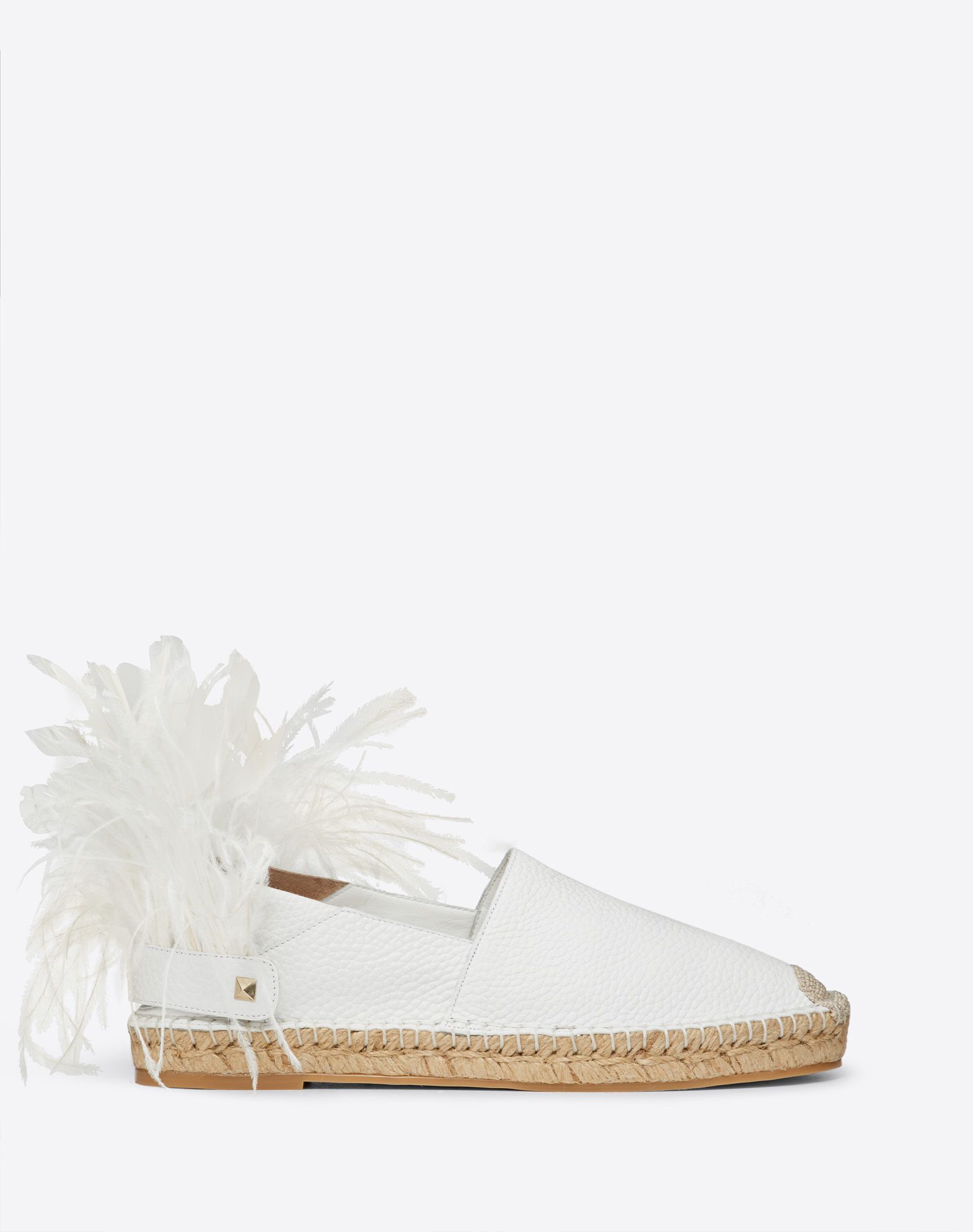 valentino feather sneakers