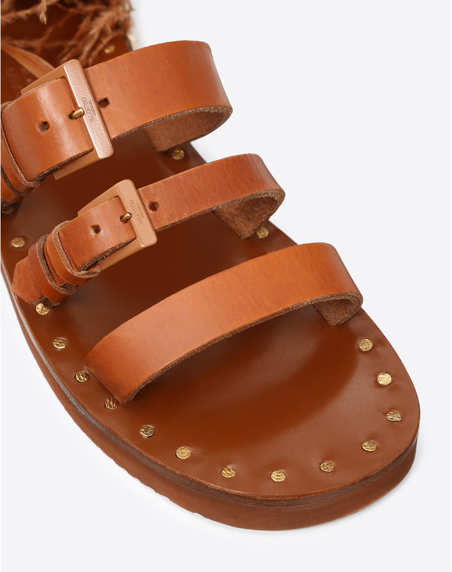 valentino cowhide sandals