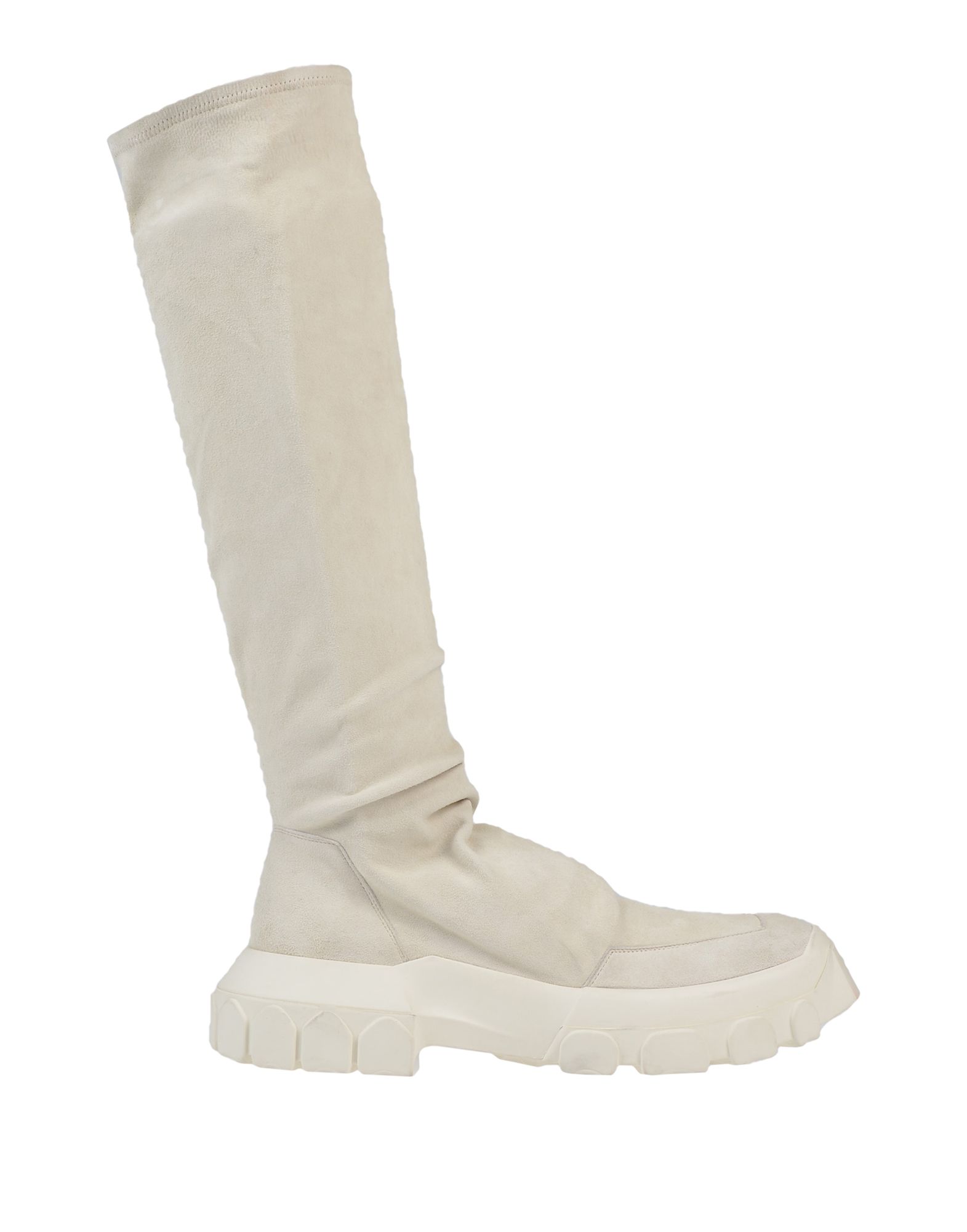 Rick Owens Boots In Ivory
