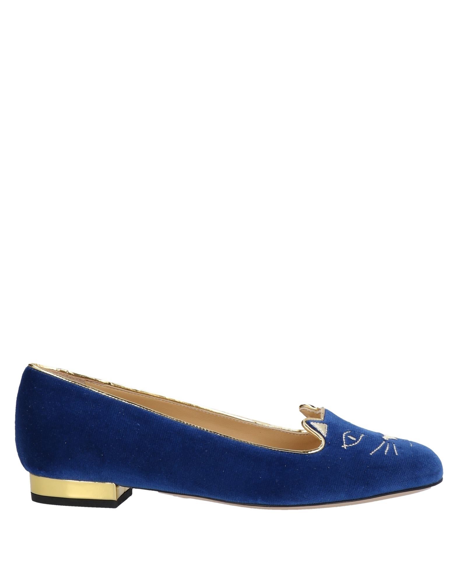 Charlotte Olympia Ballet Flats In Blue