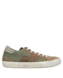 PHILIPPE MODEL Herren Low Sneakers & Tennisschuhe Farbe Milit�rgr�n Gr��e 5