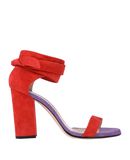 CARLA SAINT-BARTH Damen Sandale Farbe Rot Größe 5