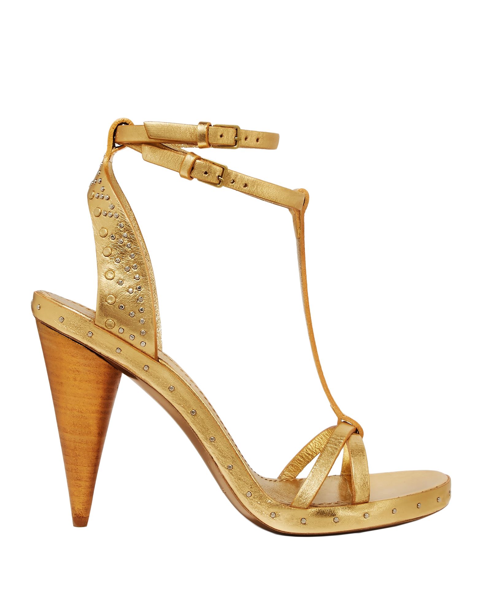 Burberry Sandals In Gold | ModeSens