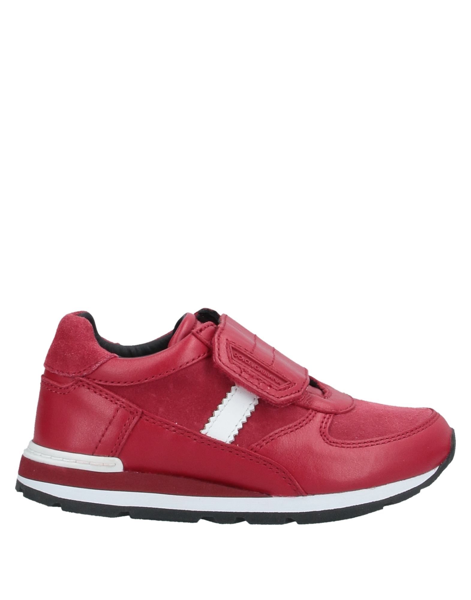 Dolce & Gabbana Kids' Sneakers In Red