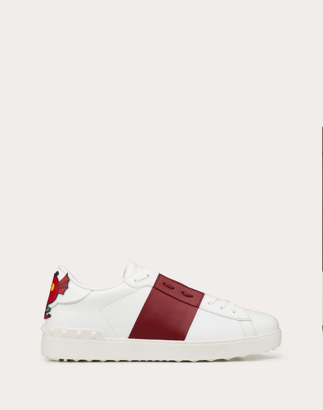 valentino open sneaker red