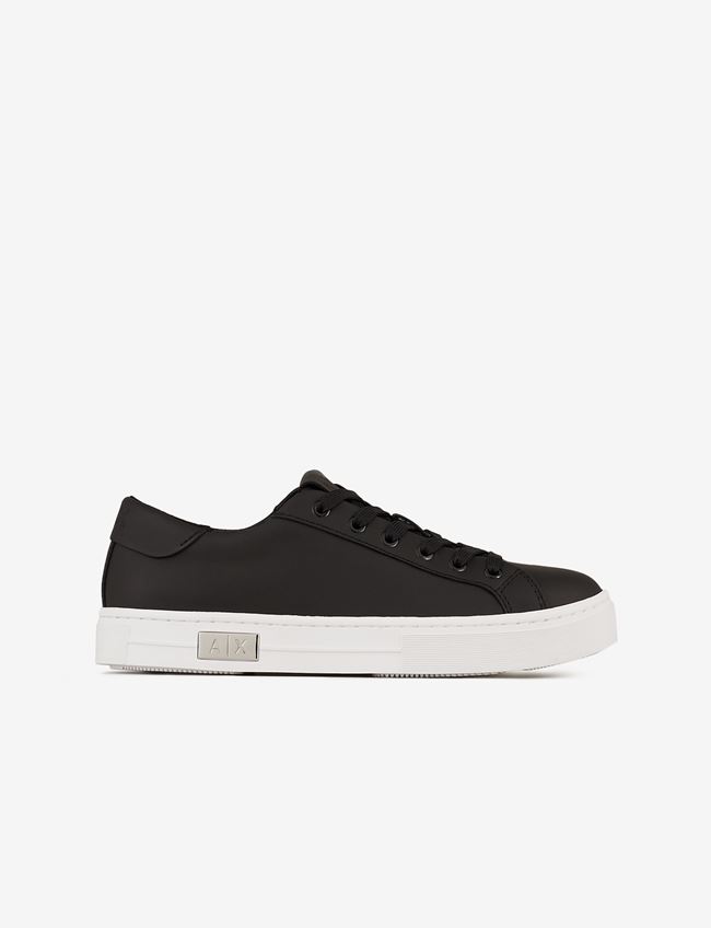 Armani Exchange Sneakers Nero Bovino