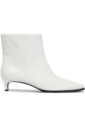 3.1 PHILLIP LIM / フィリップ リム AGATHA LEATHER ANKLE BOOTS,3074457345620397852
