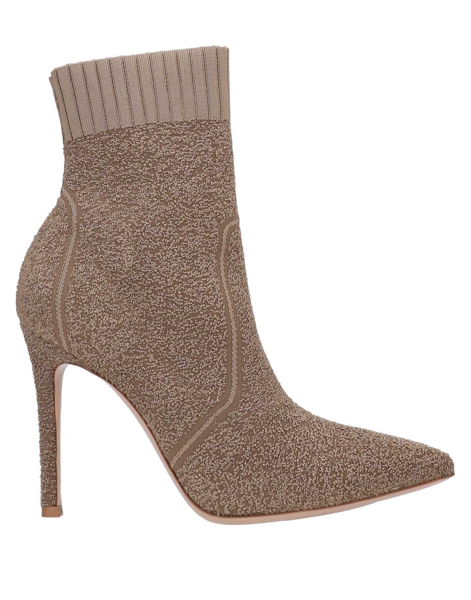 Gianvito Rossi Ankle Boots In Khaki