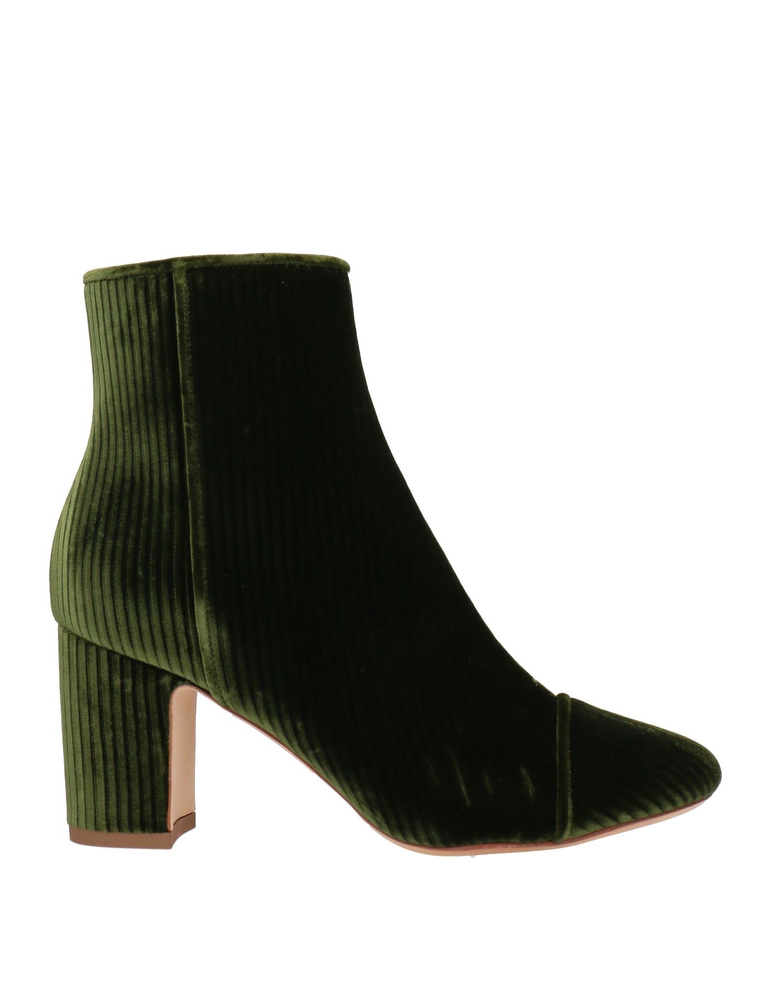 Polly Plume Ankle Boots In Green