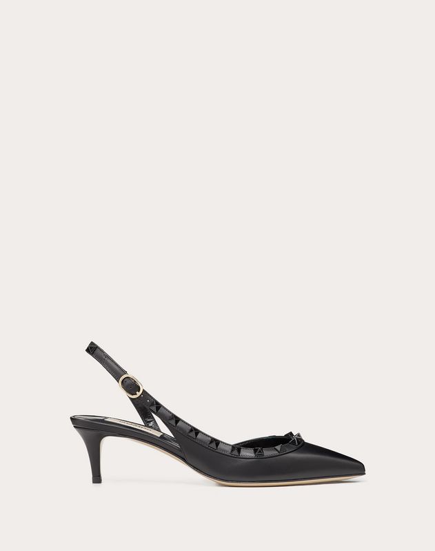 valentino slingback black