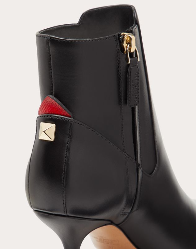 VALENTINO 25S KNEE-HIGH BOOTS IN BROWN CALFSKIN STYLE 8