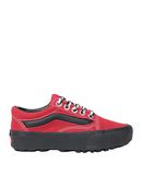 VANS Damen Low Sneakers & Tennisschuhe Farbe Rot Gr��e 7