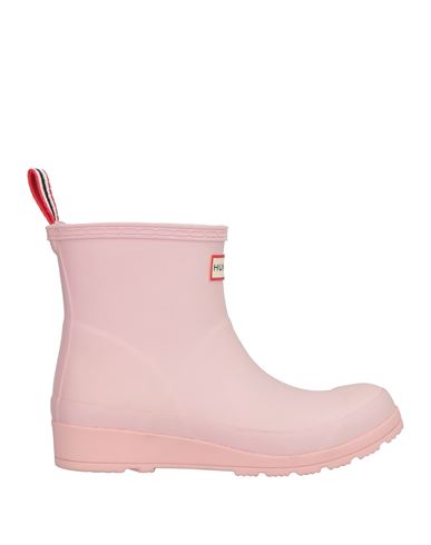 Hunter Woman Ankle Boots Light Pink Size 5 Rubber