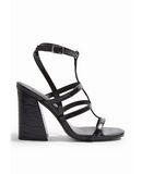 TOPSHOP Damen Sandale Farbe Schwarz Gr��e 9