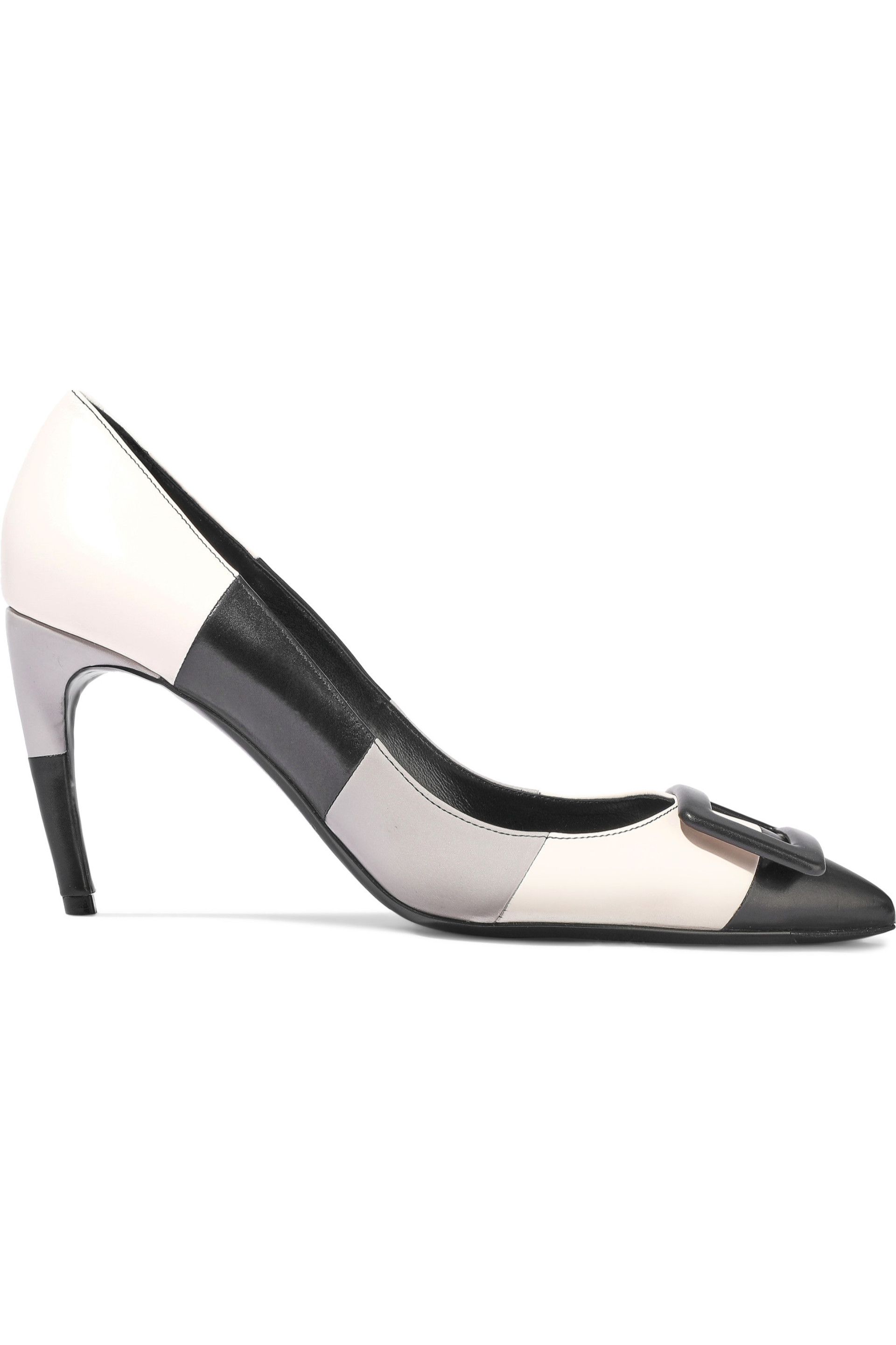 roger vivier satin flats