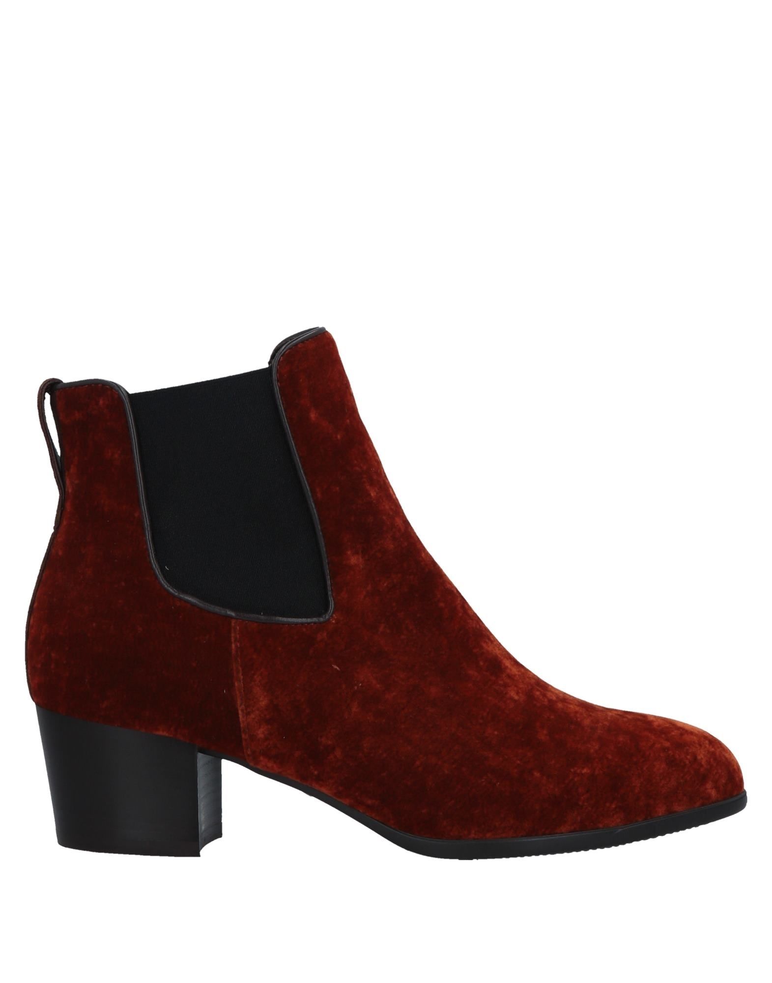 Hogan Ankle Boots In Red
