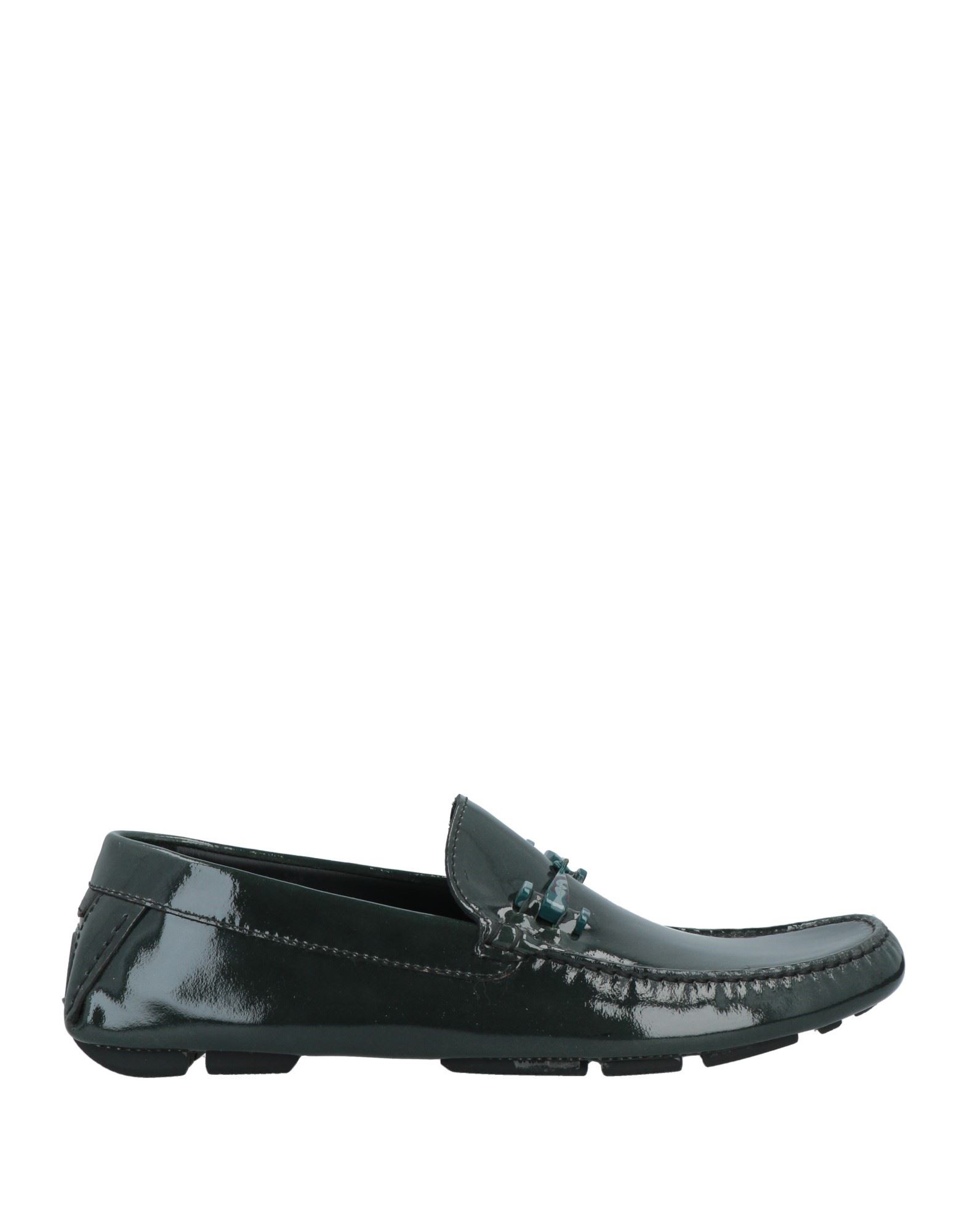 A.testoni Loafers In Green