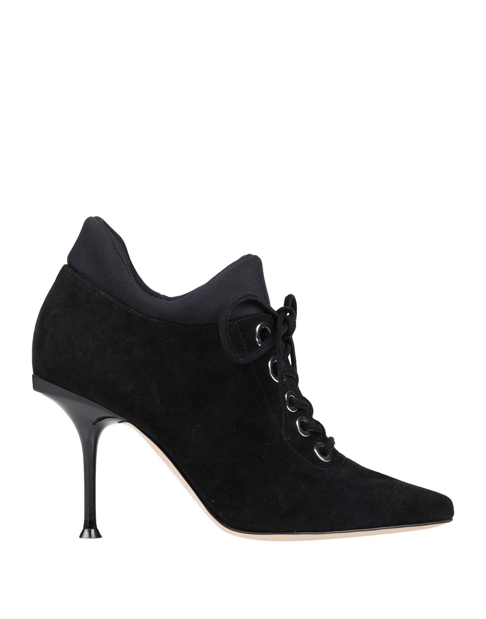 Sergio Rossi Lace-up Shoes In Black