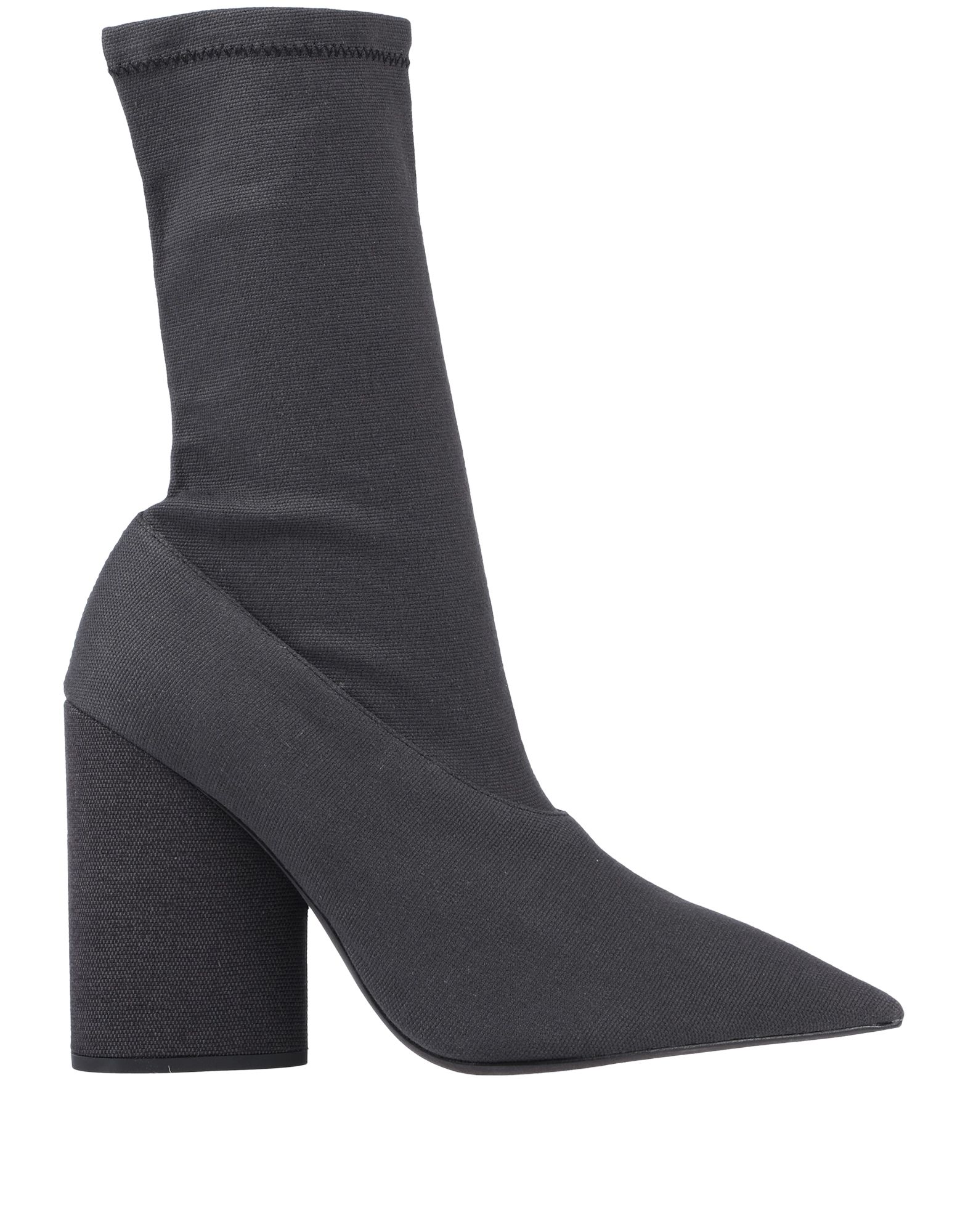 YEEZY YEEZY WOMAN ANKLE BOOTS BLACK SIZE 7.5 TEXTILE FIBERS 11681325XG 5