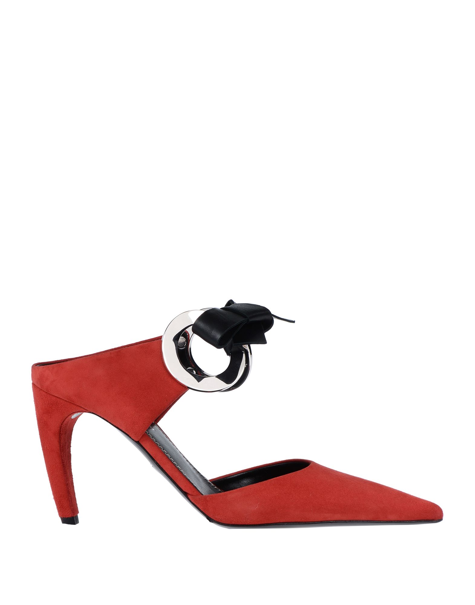 Proenza Schouler Woman Mules & Clogs Red Size 8 Soft Leather In Red