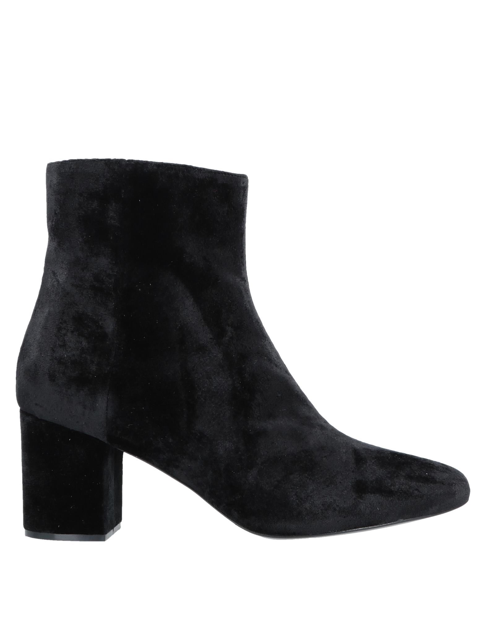 Shop Twinset Woman Ankle Boots Black Size 6 Textile Fibers