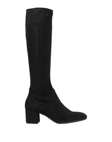 Lamica Woman Boot Black Size 7 Textile Fibers In Multi