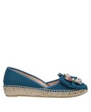 RAS Damen Espadrilles Farbe Petroleum Gr��e 11