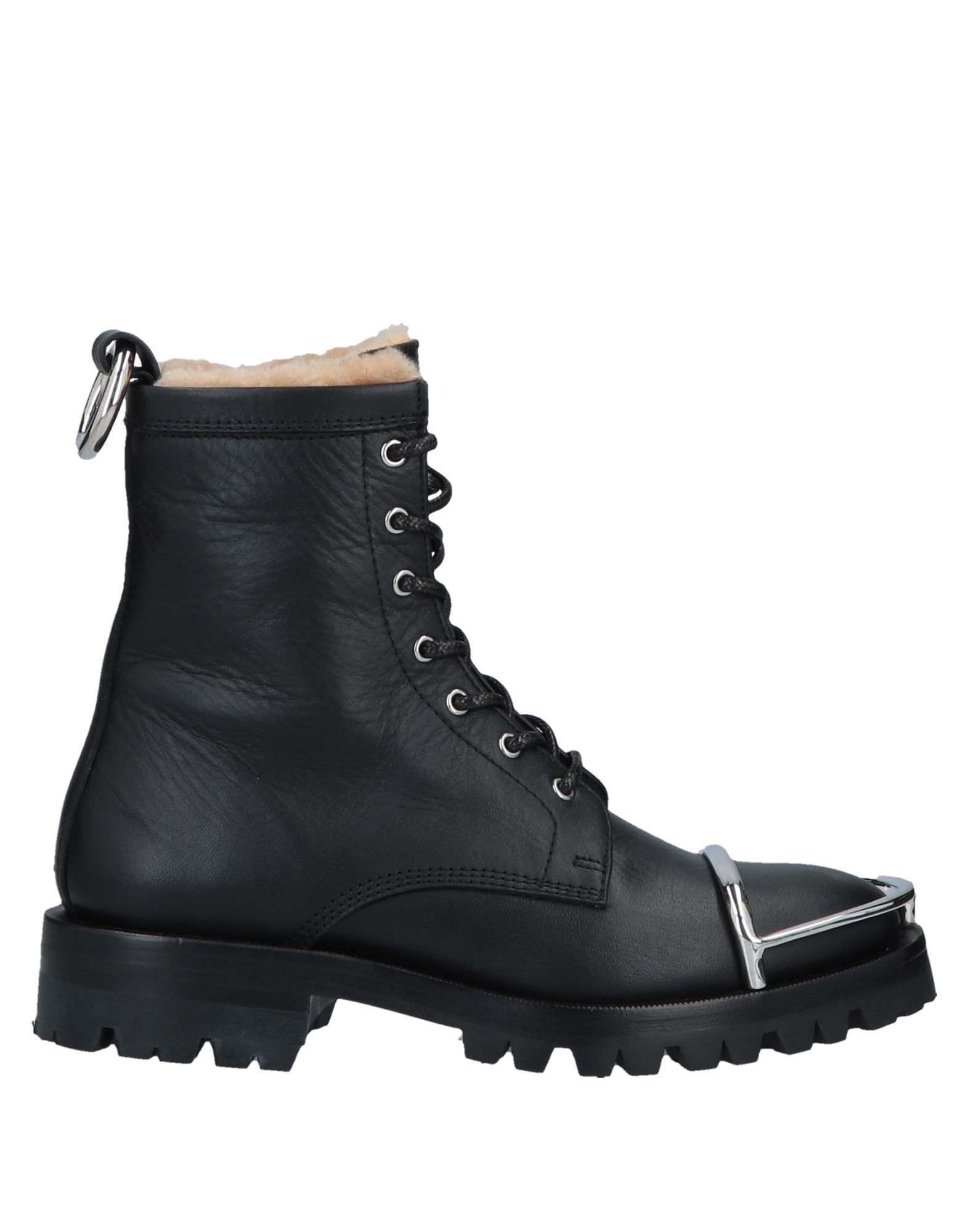 Alexander Wang Kennah Lace up Leather Ankle Boots In Black ModeSens