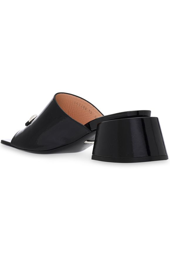 Patent-leather mules | GUCCI | Sale up to 70% off | THE OUTNET