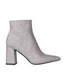 PUBLIC DESIRE Damen Stiefelette Farbe Silber Größe 13