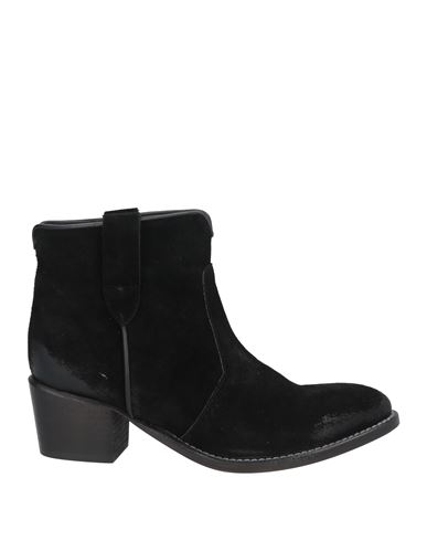 Ame Âme Woman Ankle Boots Black Size 11 Soft Leather